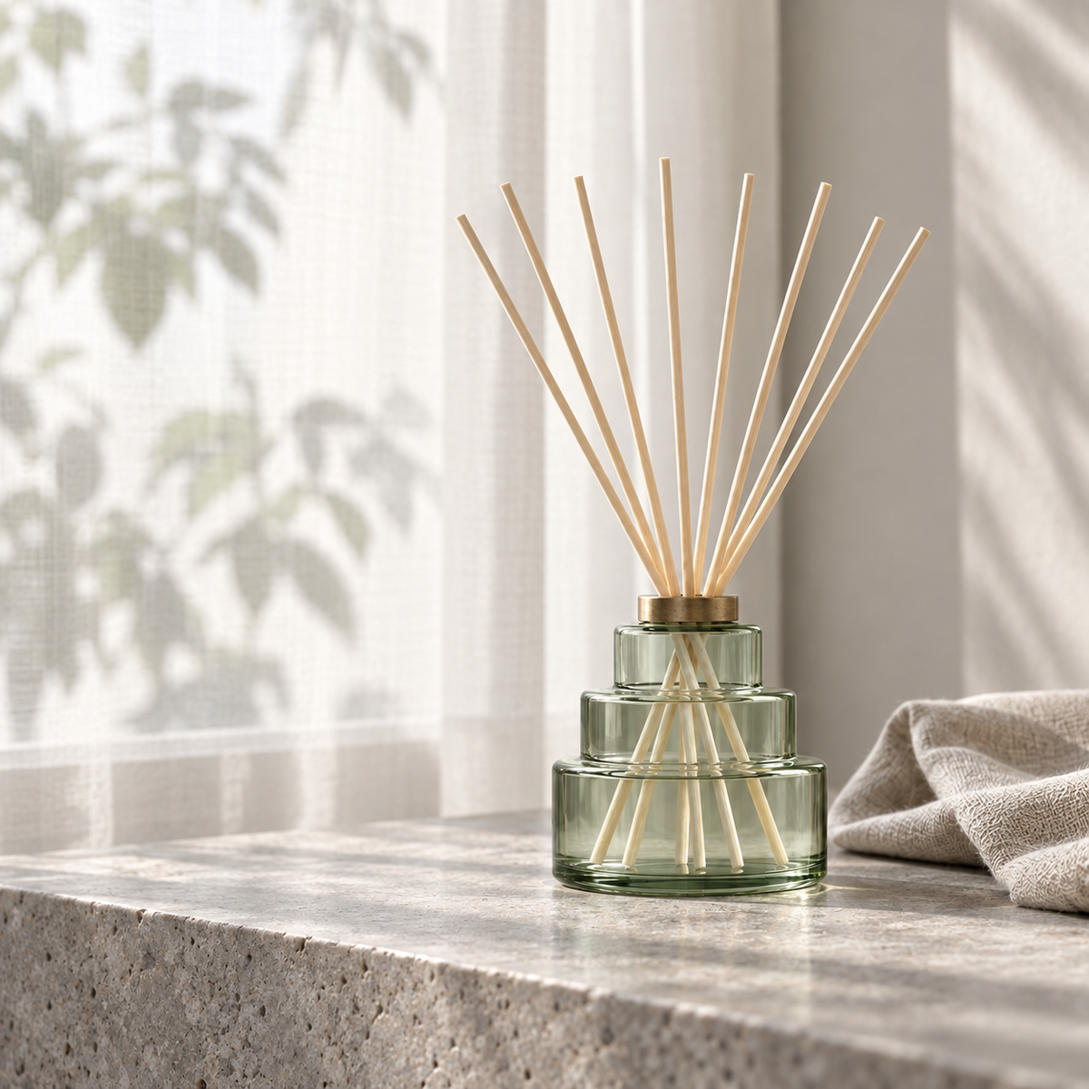 Botanique Cascade Diffuser in a quiet interior setting