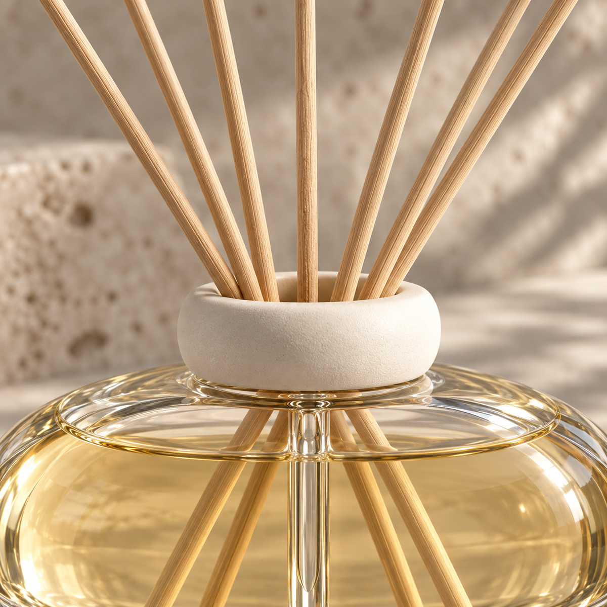 Orison Oval Reed Diffuser material and construction detail