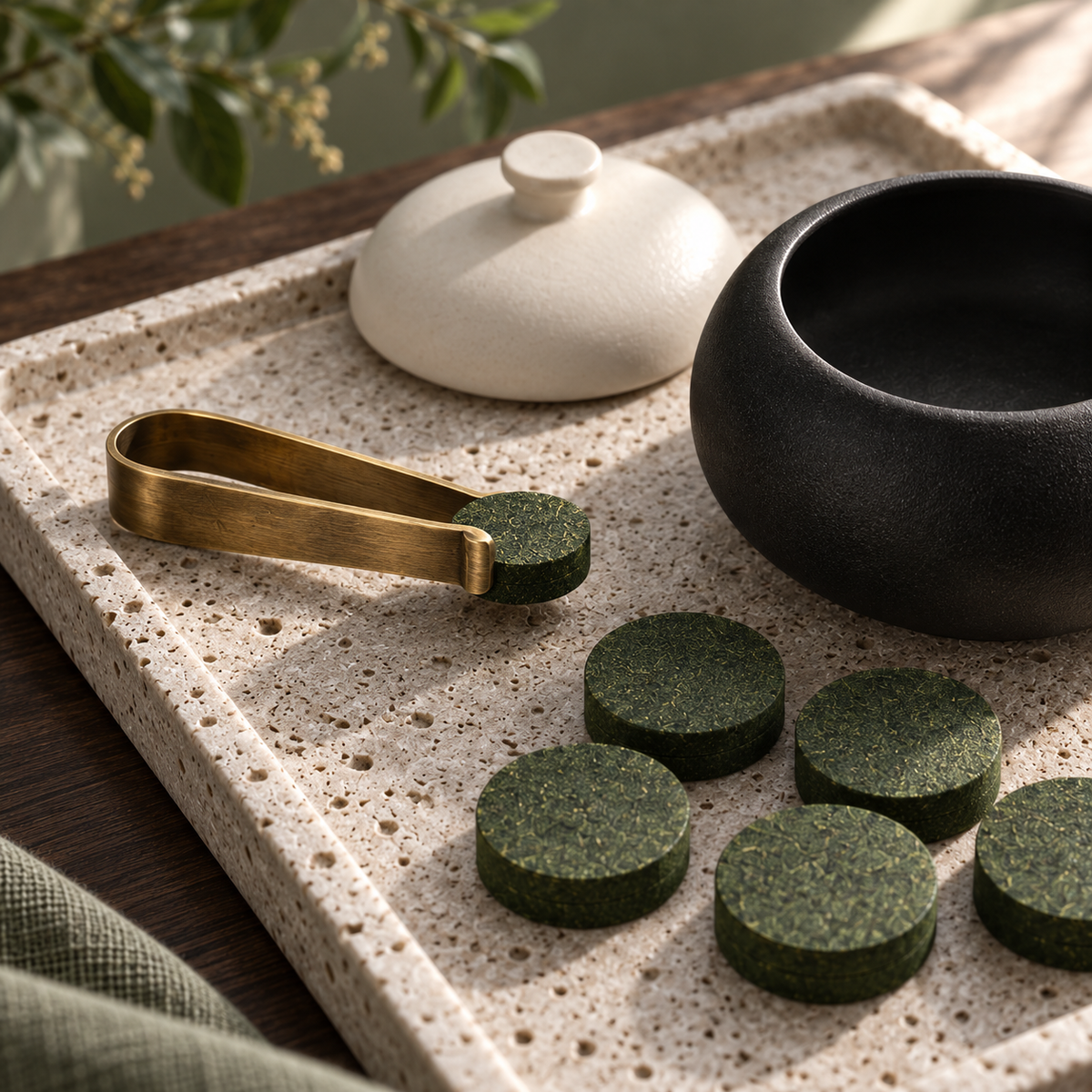 Solace Ritual Set material and construction detail