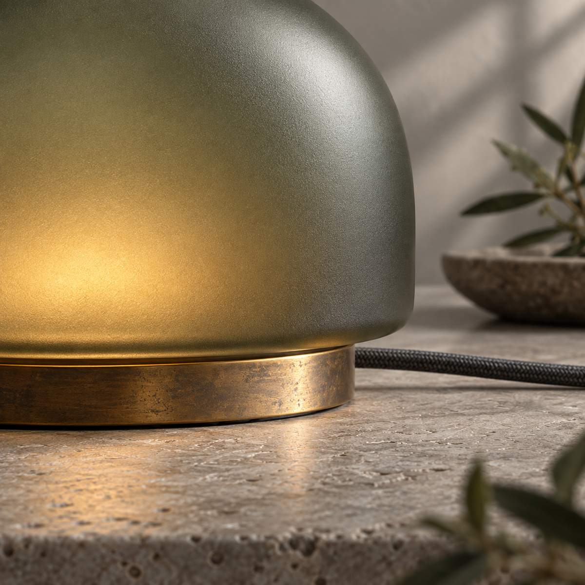 Sylvan Scent Lamp material and construction detail