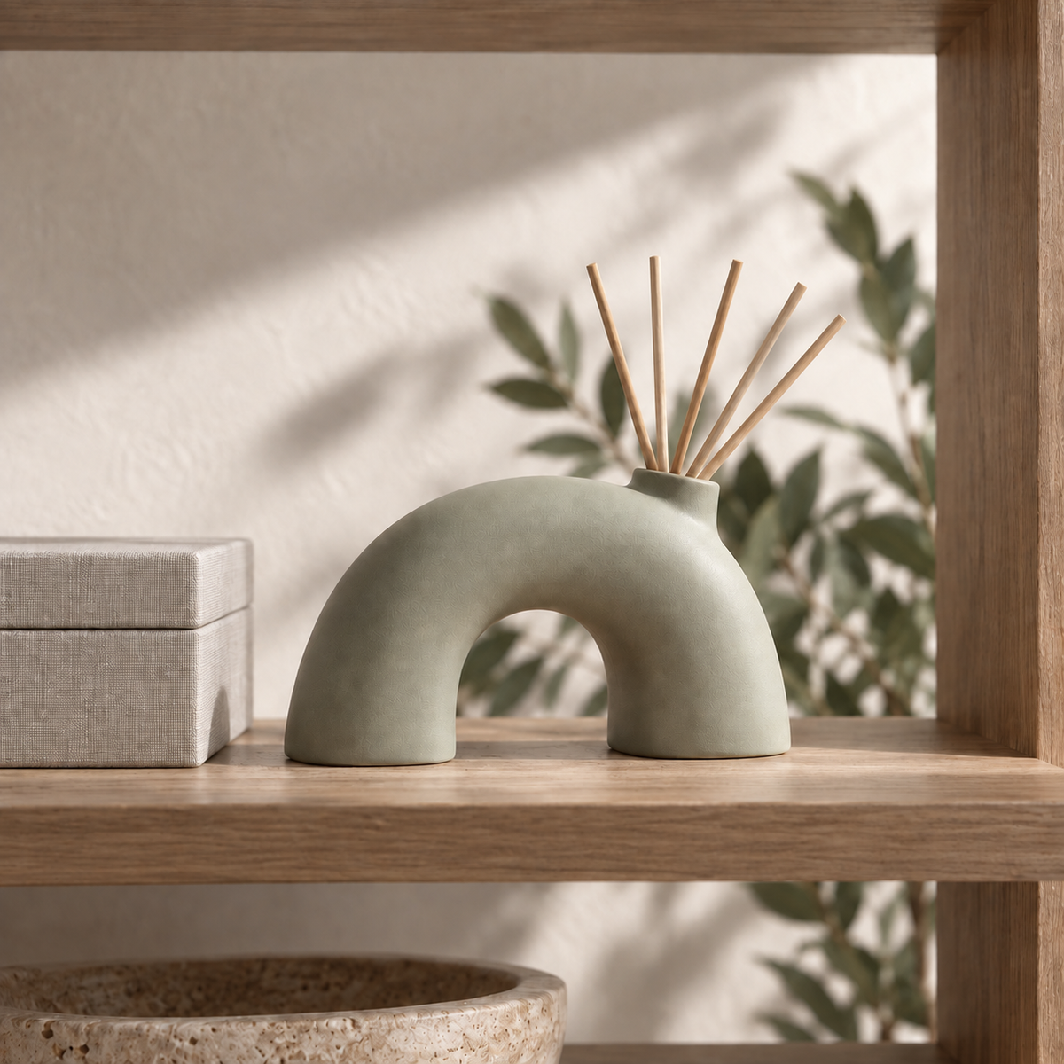 Vale Arc Diffuser in a quiet interior setting